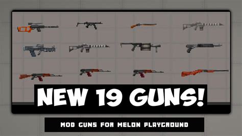 MELON PLAYGROUND. . Melon playground mods guns download